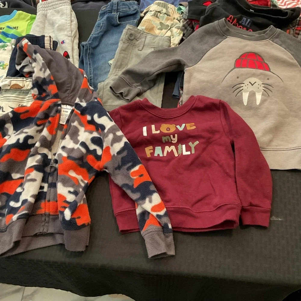 Mixed Brands Outfit Lot Boys 2T Multicolor Toy Story Minions Harry Potter 24pc